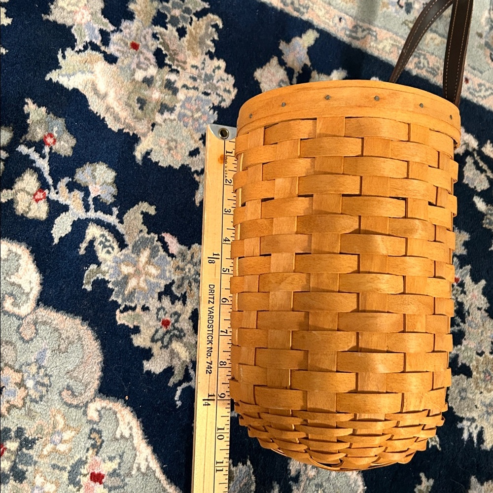 Longaberger 10inch Flower Basket - Picture 5 of 6